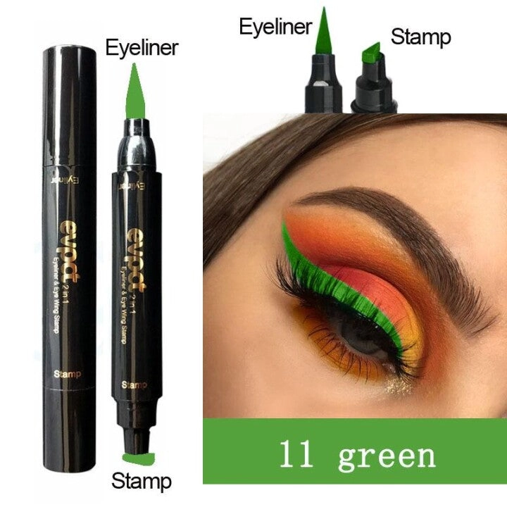 (🔥GORĄCA WYPRZEDAŻ TERAZ🔥 50% taniej)🎆Kup więcej Oszczędź więcej🎆Natychmiastowa pieczątka z eyelinerem