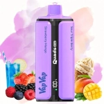 VapVap Quads 4in1 120000 slukkos eldobható vape, Eper Mangó és Savanyú Bogyós Gyümölcsök