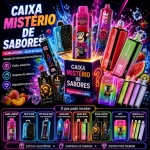 Mystery Box Bangbox-Vapor com 3–5 ou 6–8 produtos surpresa, marcas e sabores selecionados aleatoriamente