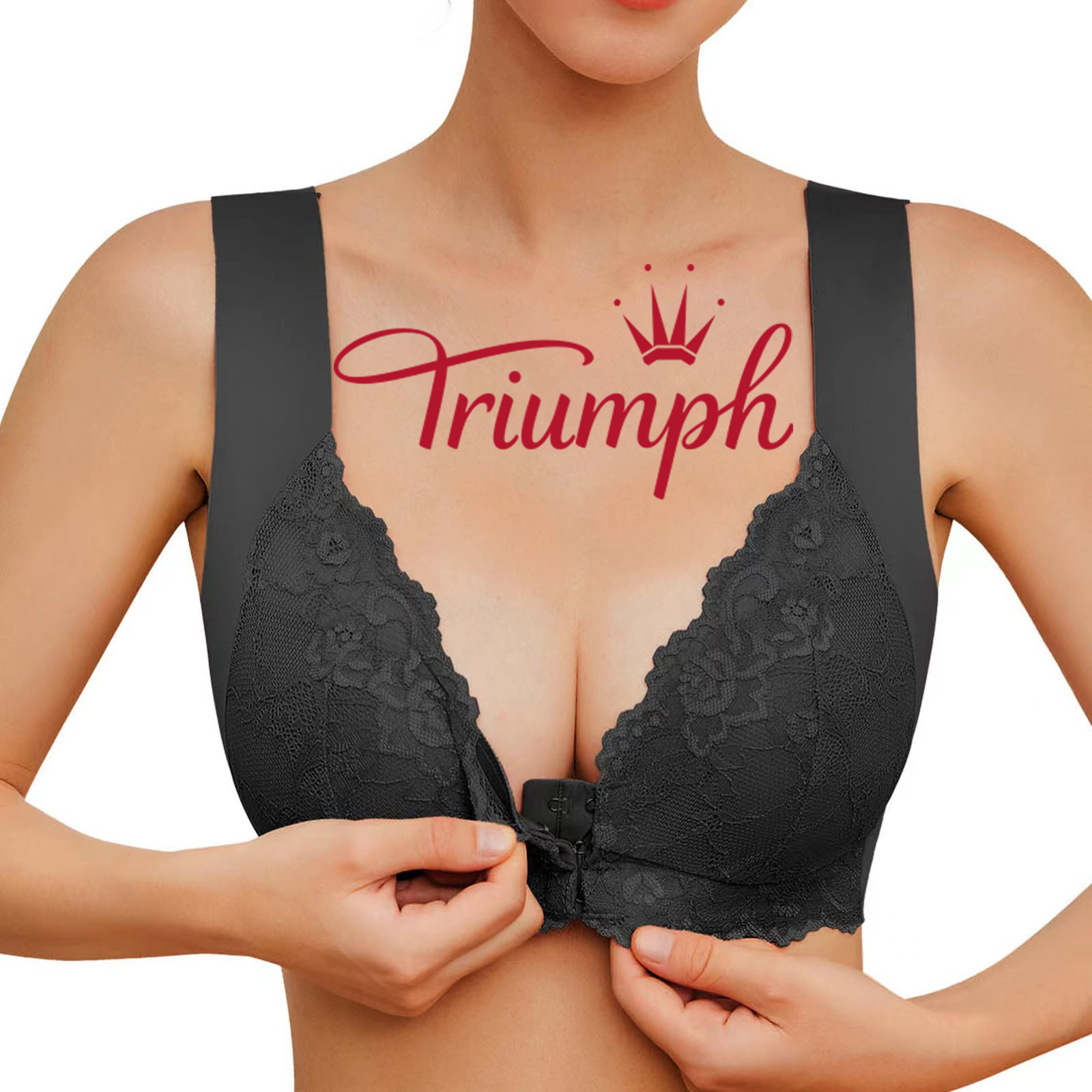 [3 pedaços. ] Sutiã de renda Triumph [75-105]