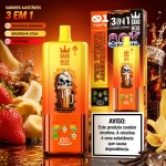 Bang Box 3 IN 1 80000 Puffs Pod Descartável, Morango Banana Baunilha Cola