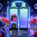 Bang Box 8 IN 1 200000 Puffs Disposable Vape, Blueberry Ice Mixed Berries