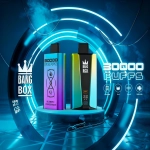 Bang Box 30000 Fújás Dupla Ízű 0% 2% 5% Alacsony Nikotintartalmú Tömeges Újratölthető Eldobható Vape Toll Nagykereskedelemben