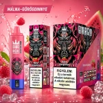 Bang Box 20 000 slukkos eldobható vape málna görögdinnye ízben, újratölthető Type-C vape