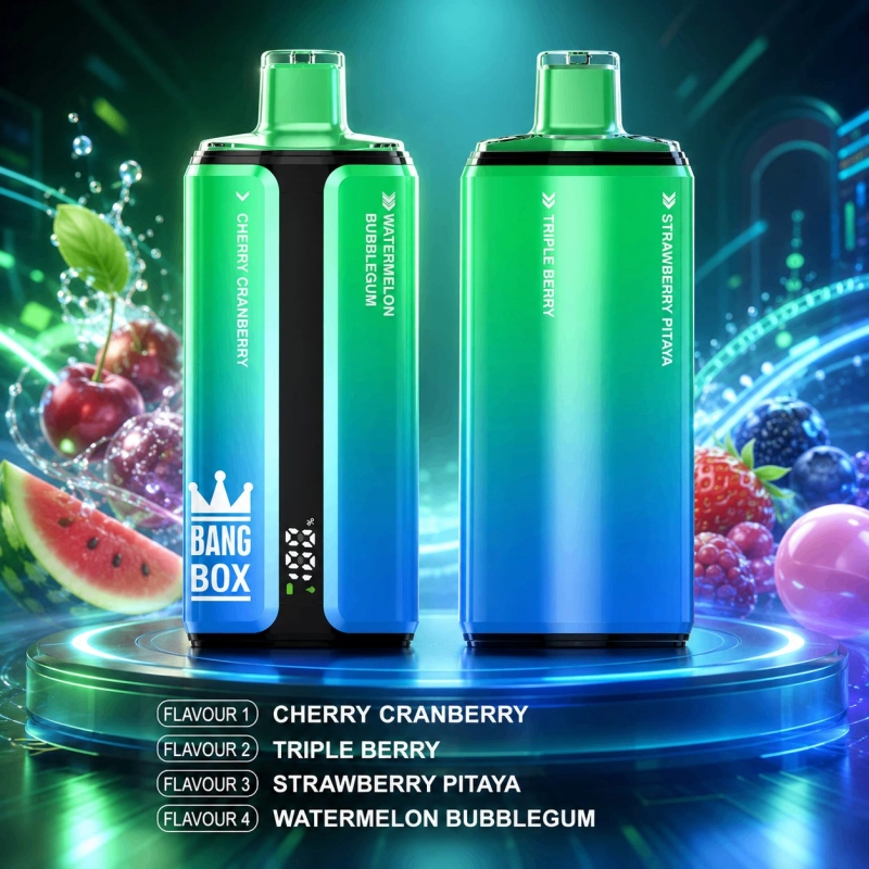 Bang Box 160000 Puffs Disposable Vape, Mixed Fruit Green