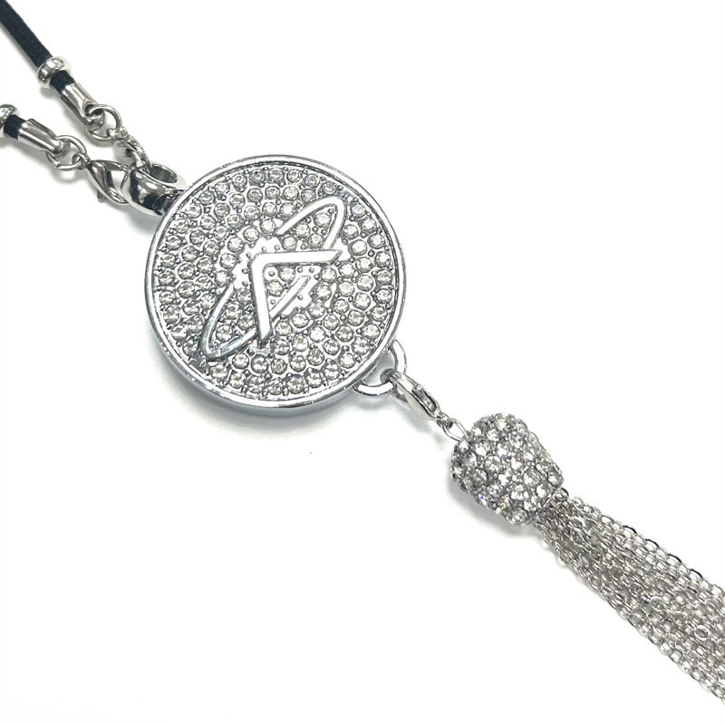 Pingente de aromaterapia com logotipo de carro com diamante de metal
