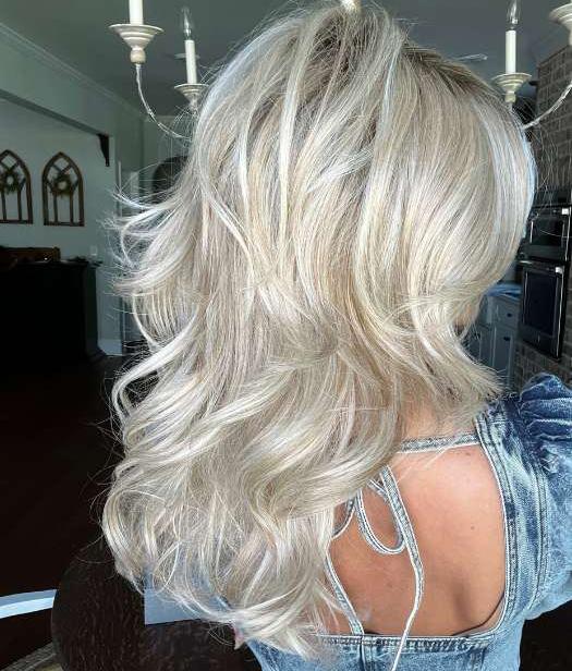 Hot New Fluffy Layered Wave Human Hair Wig