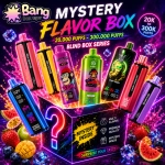 Mystery Vape Box with colorful random devices and surprise product selection