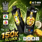 Bang Legend 150K 150000 slukkos eldobható e-cigaretta, ananász kókusz ízben