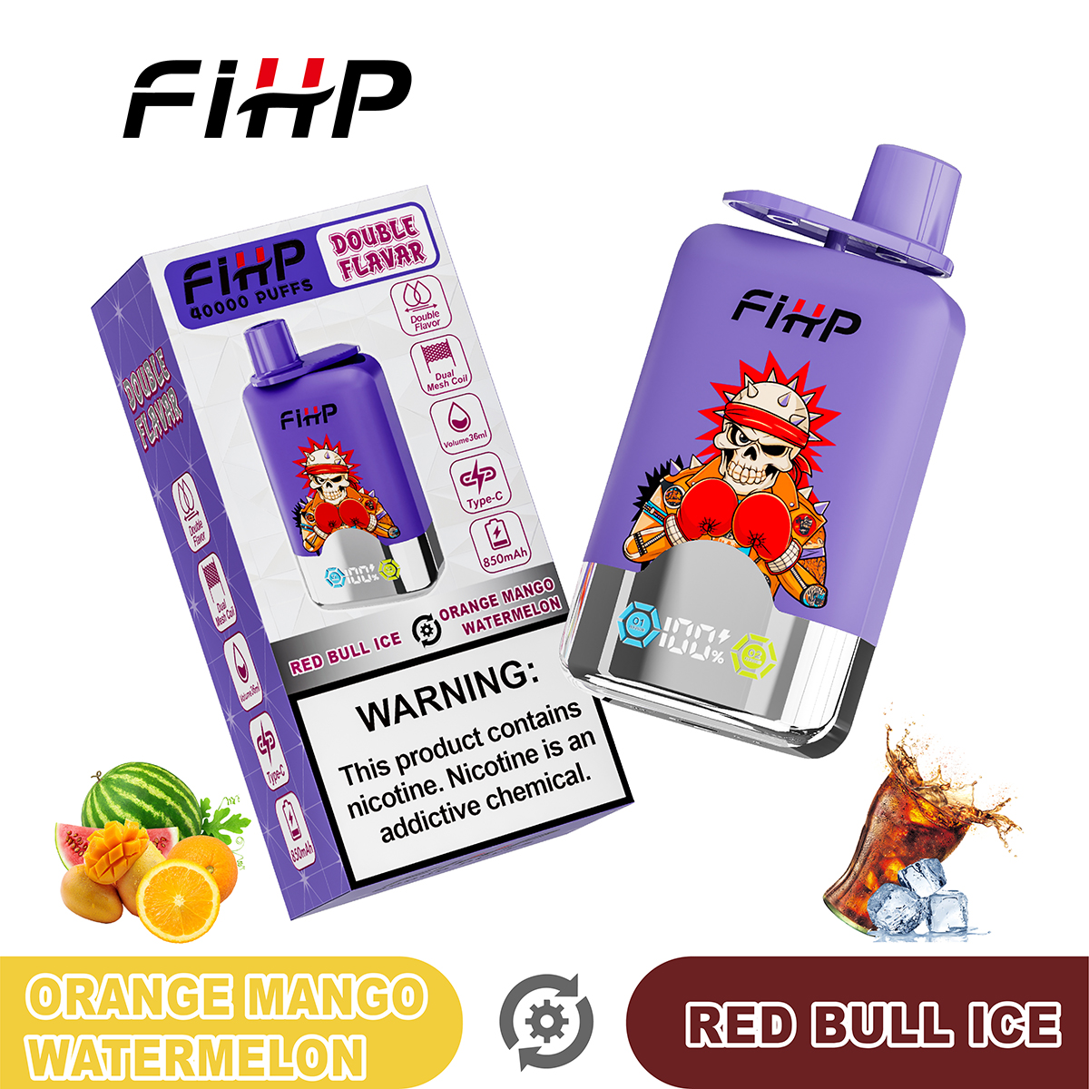 Vape FIHP 40 000 zaciągnięć 
