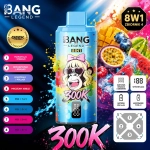Bang Legend 8 w 1 300000 buchów Jednorazowy e-papieros, Owocowy Mix