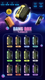 Bang Box TURBO 42000 puffs disposable starry sky electronic cigarette