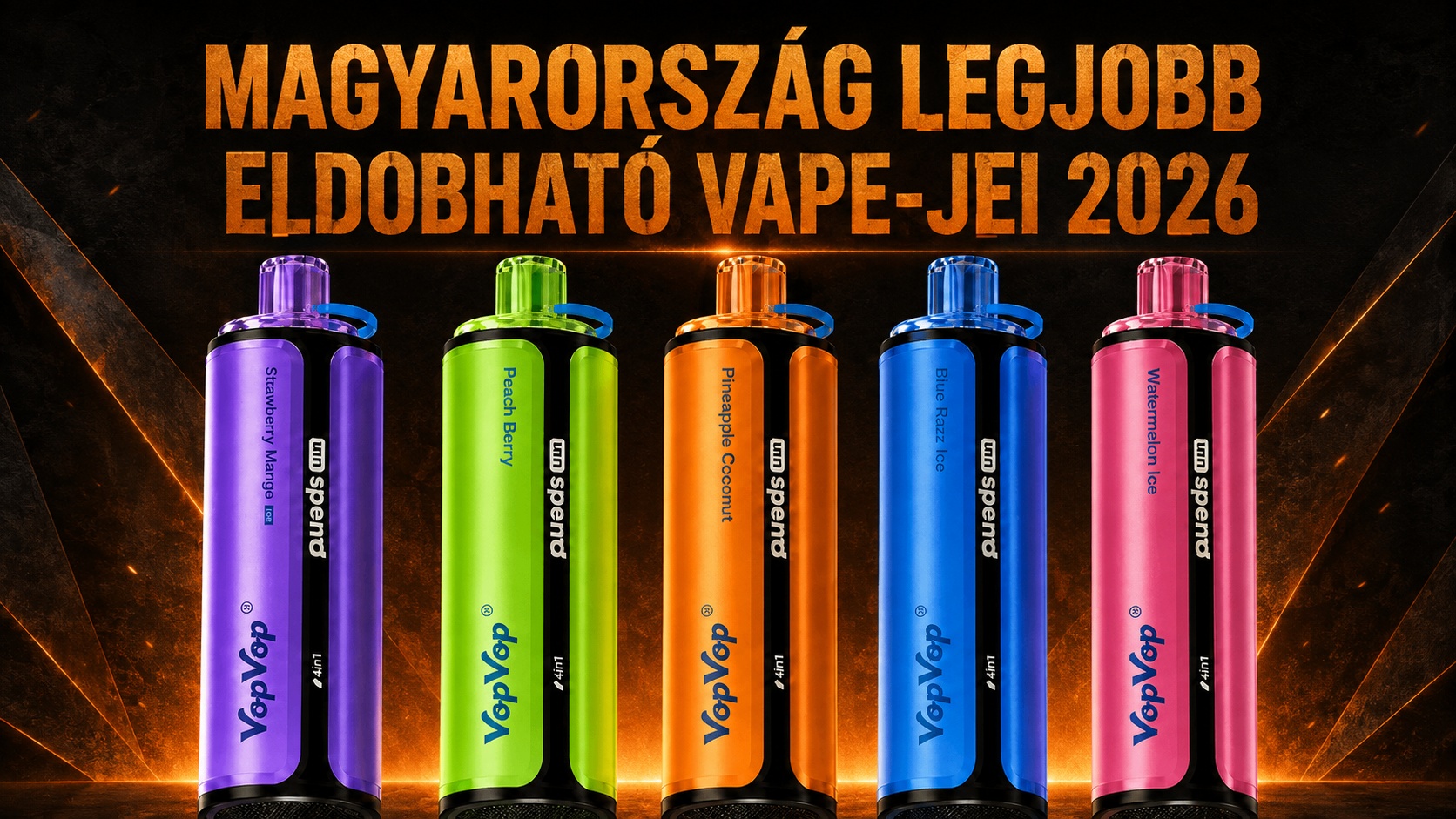 A legjobb eldobható vape készülékek Magyarországon - 2026-os Bang Box rangsor