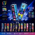 UZY Shisha King 120000 slukk eldobható vape, különböző ízek