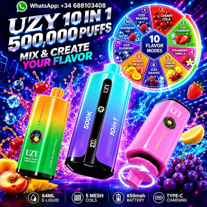 UZY 10-in-1  500K Puffs 