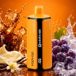 VopVop Quads 4in1 200000 slukkos eldobható vape, Vaníliás Kóla és Szőlő Jég