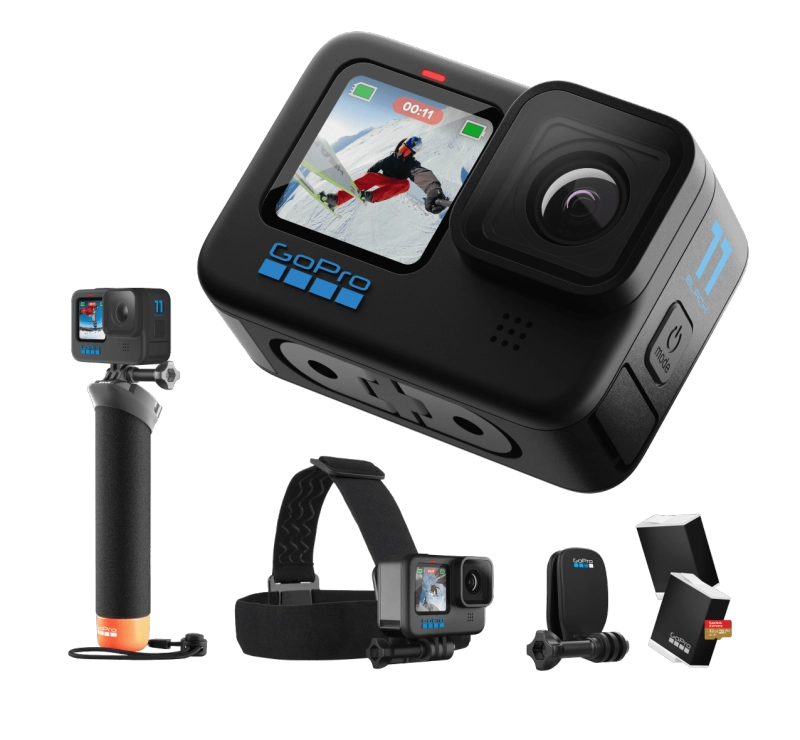 [Especial do 20º aniversário da GoPro] Câmera de ação à prova d'água preta GOPRO HERO11 - 90% de desconto por apenas 75 €