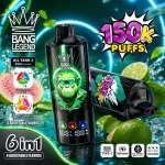 Bang Legend 150K 150000 Puffs Disposable Vape, Guava Lime