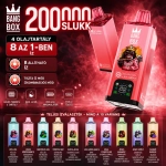 Bang Box 200000 200000 Slukk Eldobható Vape, Rózsaszín
