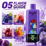 5FIHP VAPE  8in1 200K Puffs 8 Flavors Disposable Vape Wholesale