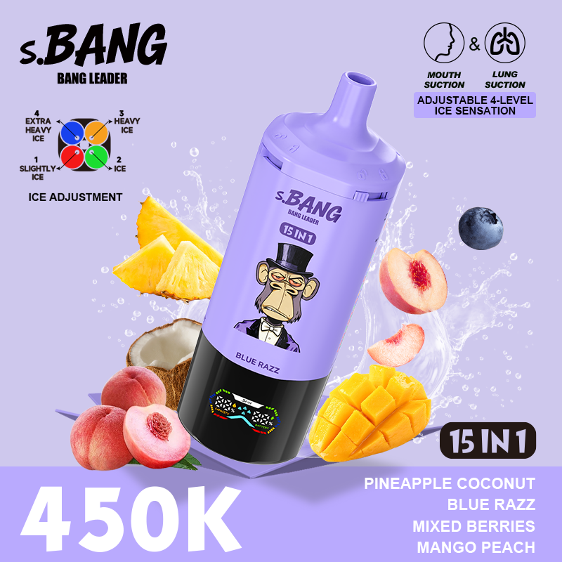 4.Bang Leader Stoll VAPE 450K 15 in 1 vape