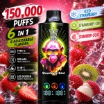 Bang Legend 150K vape Grape Ice Cream and Raspberry Cherry fruit flavor combination