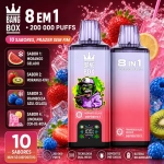 Bang Box vape sabor morango gelado com kiwi e framboesa azul
