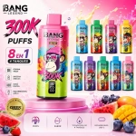 Bang Legend 300K 300000 Puffs Vape Descartável, Cores e Sabores Variados