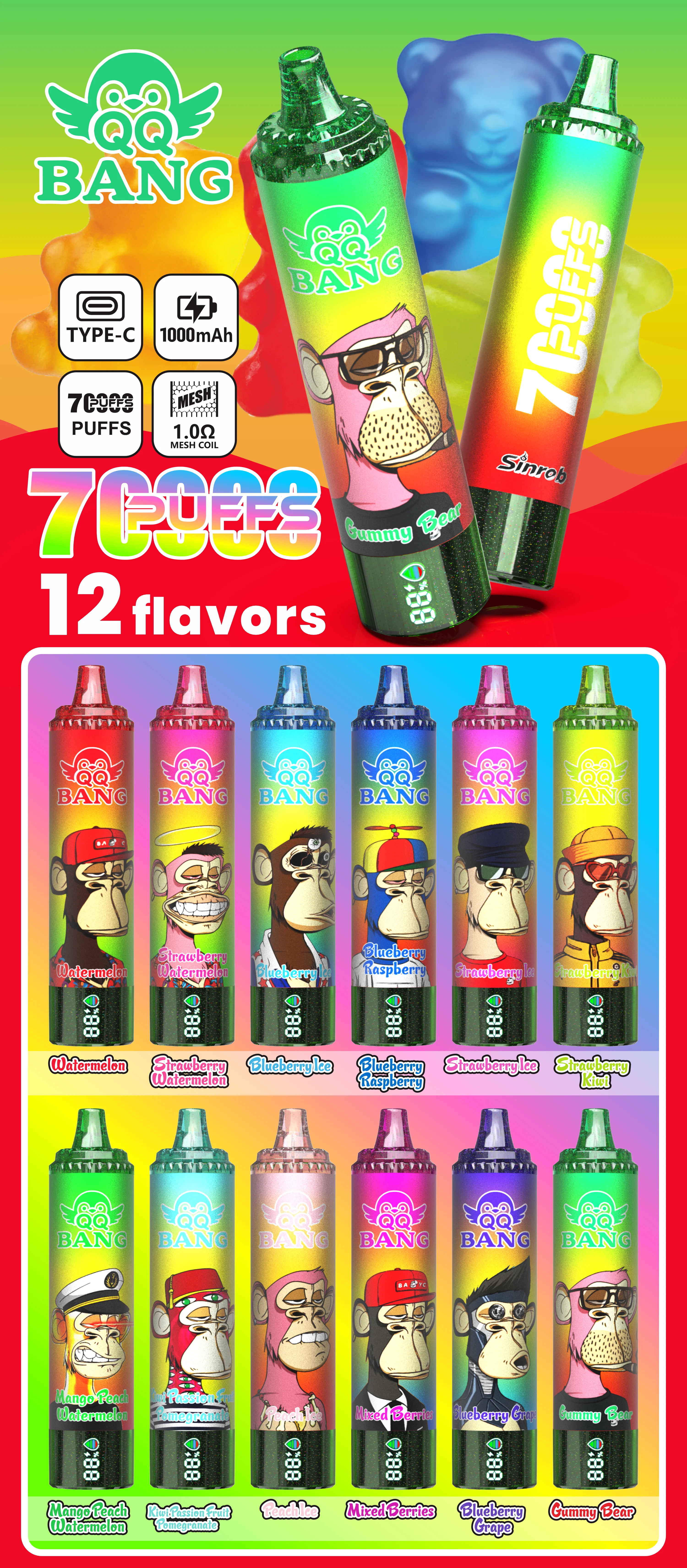 Bang King Tornado Fire 70K