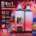 Bang Box 200K 8 v 1 Ledová jahoda mix – jahoda s kiwi, modrá malina a růžová limonáda