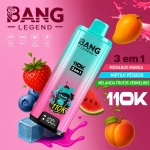 Bang Legend 110K 110000 Puffs Vape Descartável, Morango Manga e Mirtilo