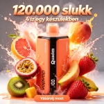 120k 4in14.PINK LEMONADE & KIWI PASSION FRUIT GUAVA & PEACH BERRY & STRAWBERRY BANANA