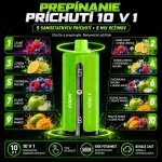 UZY 500K Penta Flavor 10 v 1 – Mix Lesných Plodov, Citrón a Limetka, Čučoriedka a Malina, Zelené Jablko, Trojité Mango