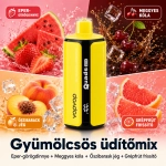 VOPVOP Quads 4 in 1 120K eldobható vape Üdítős chili Eper dinnye Meggyes kóla Őszibarack jég Grapefruit frissítő Hungary cola fruit vape