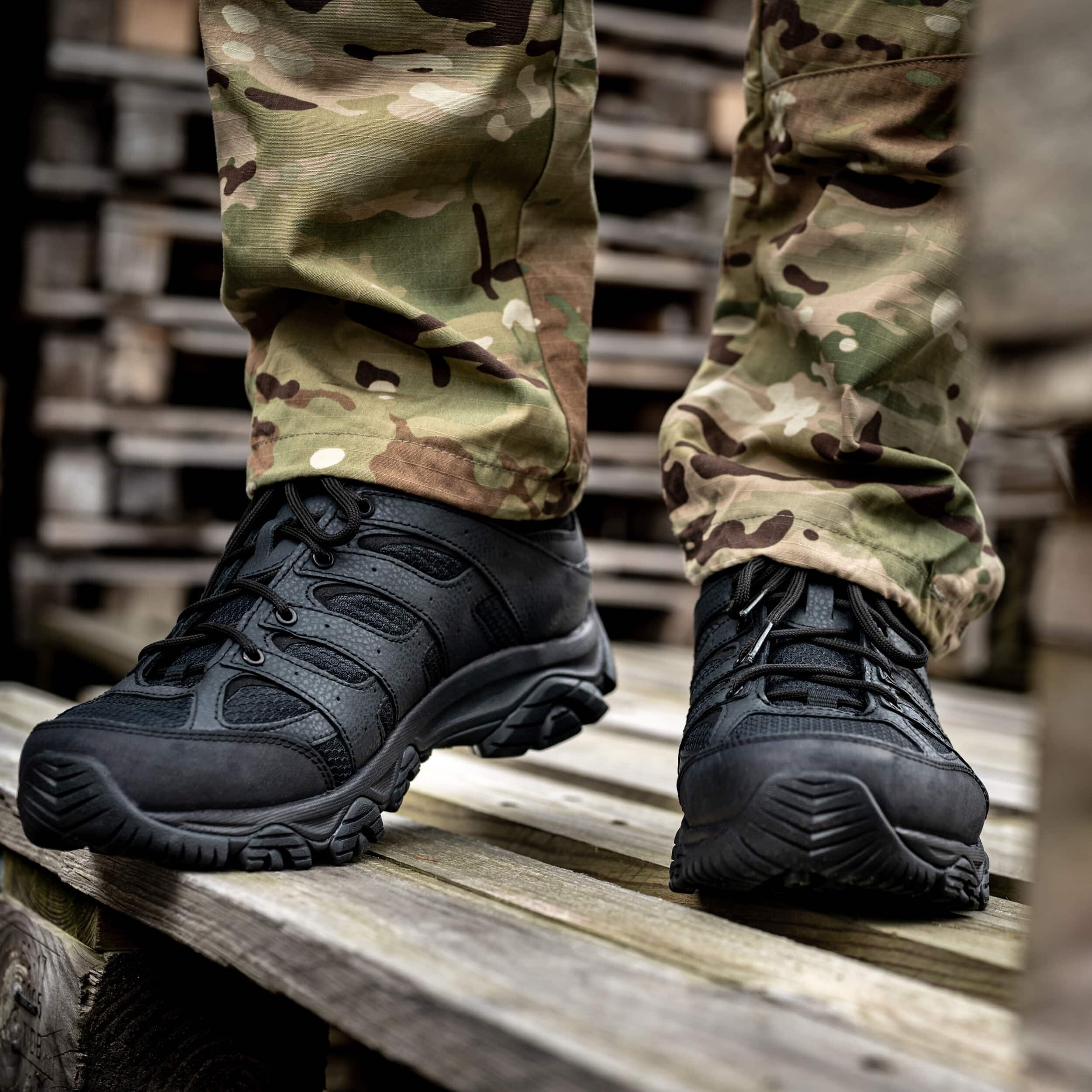Ténis Tático Merrell MOAB 3 Low - Dark Wolf