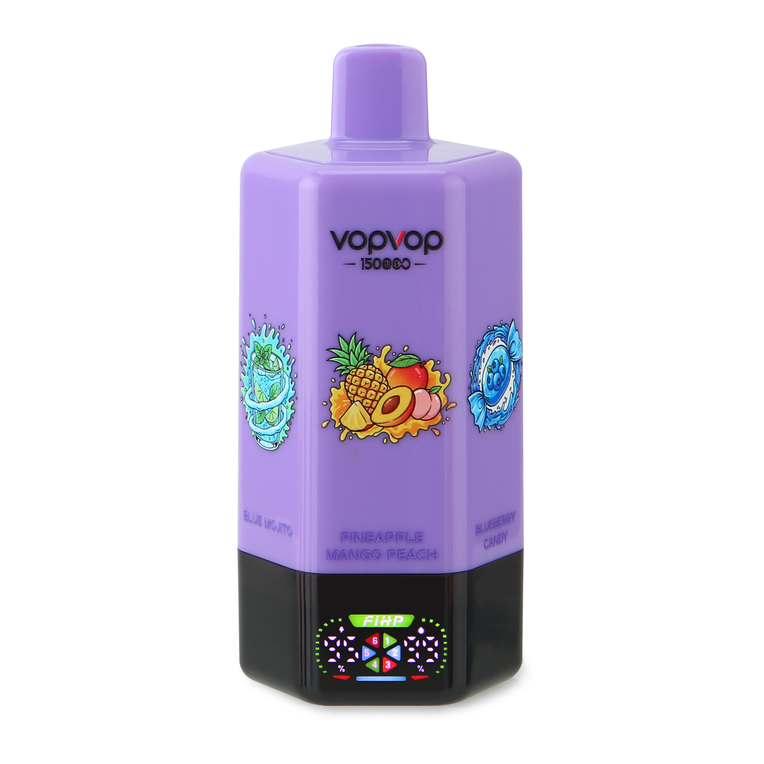 VOPVOP 150K Big Puffs 6 Flavors in 1 Adjust Vape