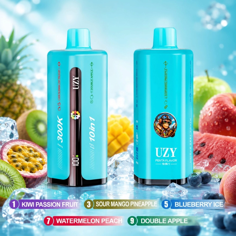 UZY Penta Flavor 300000 Jednorazowy e-papieros, Owocowy Mix