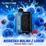 Frutti Bar 25000 jednorazowy e-papieros, Niebieska Malina z Lodem