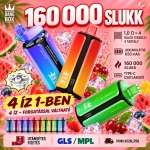 Bang Box 4 az 1 ben 160000 slukk eldobható elektromos cigaretta, vegyes gyümölcsök