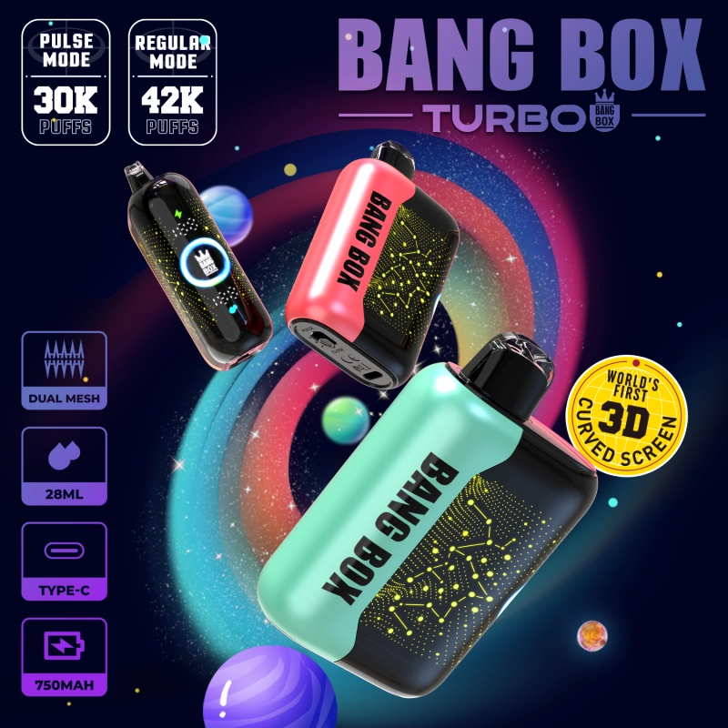 Bang Box TURBO 42000 puffs disposable starry sky electronic cigarette