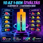 UZY 500K 10 az 1-ben vape készülék friss gyümölcsös és hűsítő aromákkal