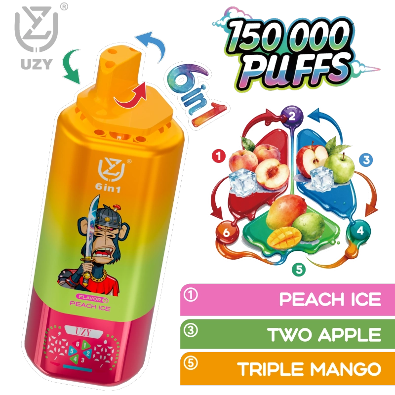 UZY 6 in 1 150K Puffs7