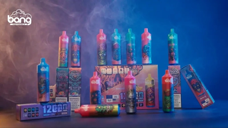 BANG 12000 Puffs 0% 2% 5% Low Nicotine Bulk Buy Rechargeable Disposable Vapes Pen Wholesale