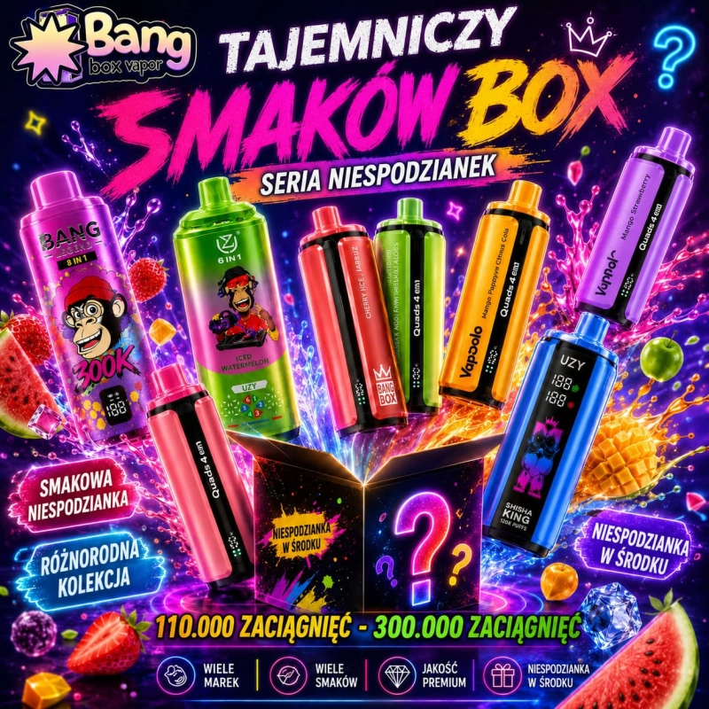 Mystery Box Smaków z losową zawartością zależną od dostępności