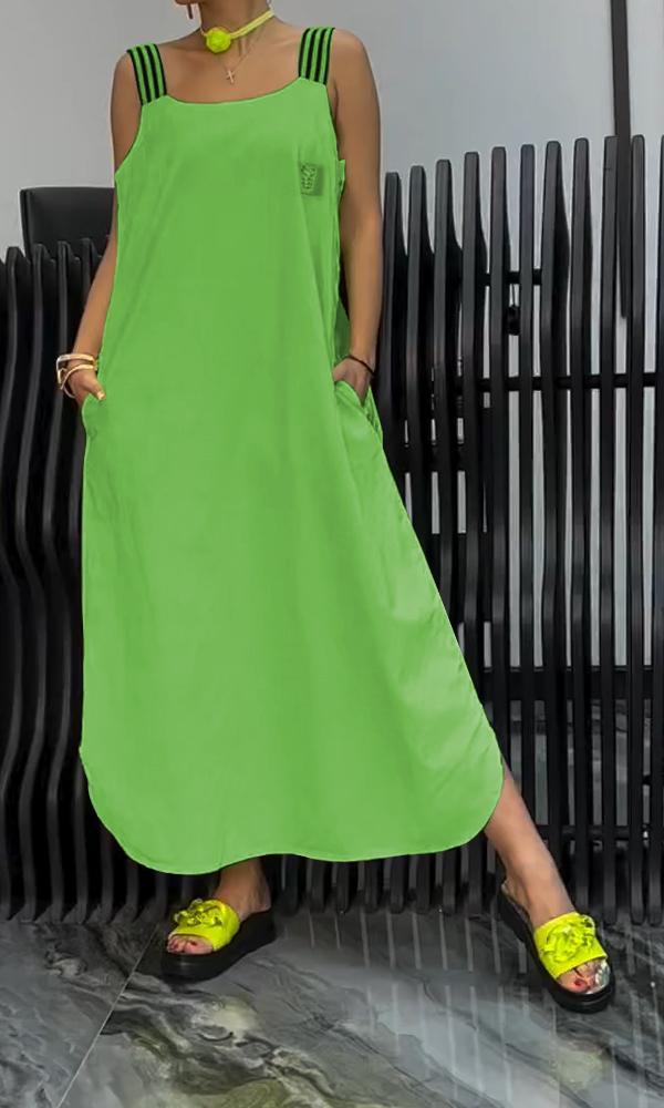 Vestido de mulher num material moderno, confortável e de secagem rápida