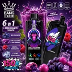 Bang Legend 150K 6 w 1 jednorazowy e-papieros – Red Bull, Arbuz Guma Balonowa, Love 66