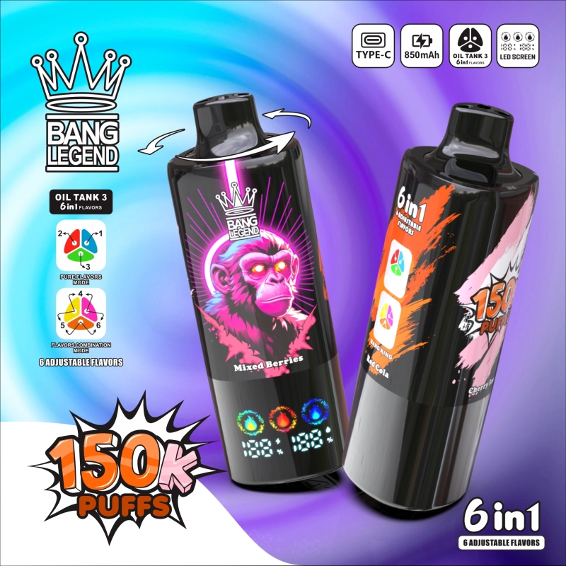 Bang Legend 150000 Puffs Disposable Vape, Mixed Berries bogyós gyümölcs íz