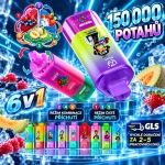 Kompletní kolekce jednorázových vape UZY 150 000 potahů 6v1 ve všech barvách a příchutích