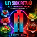 UZY Penta Flavor 500K s kiwi melounem, citronem limetkou a ovocnými tóny