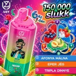 UZY 6 az 1-ben 150000 slukk eldobható vape, vegyes gyümölcsös ízek (1)
